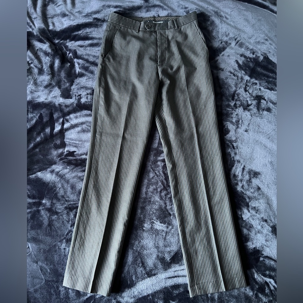 Burberry vintage pinstripe trousers